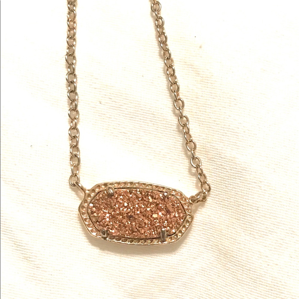 Rose Gold Kendra Scott Necklace